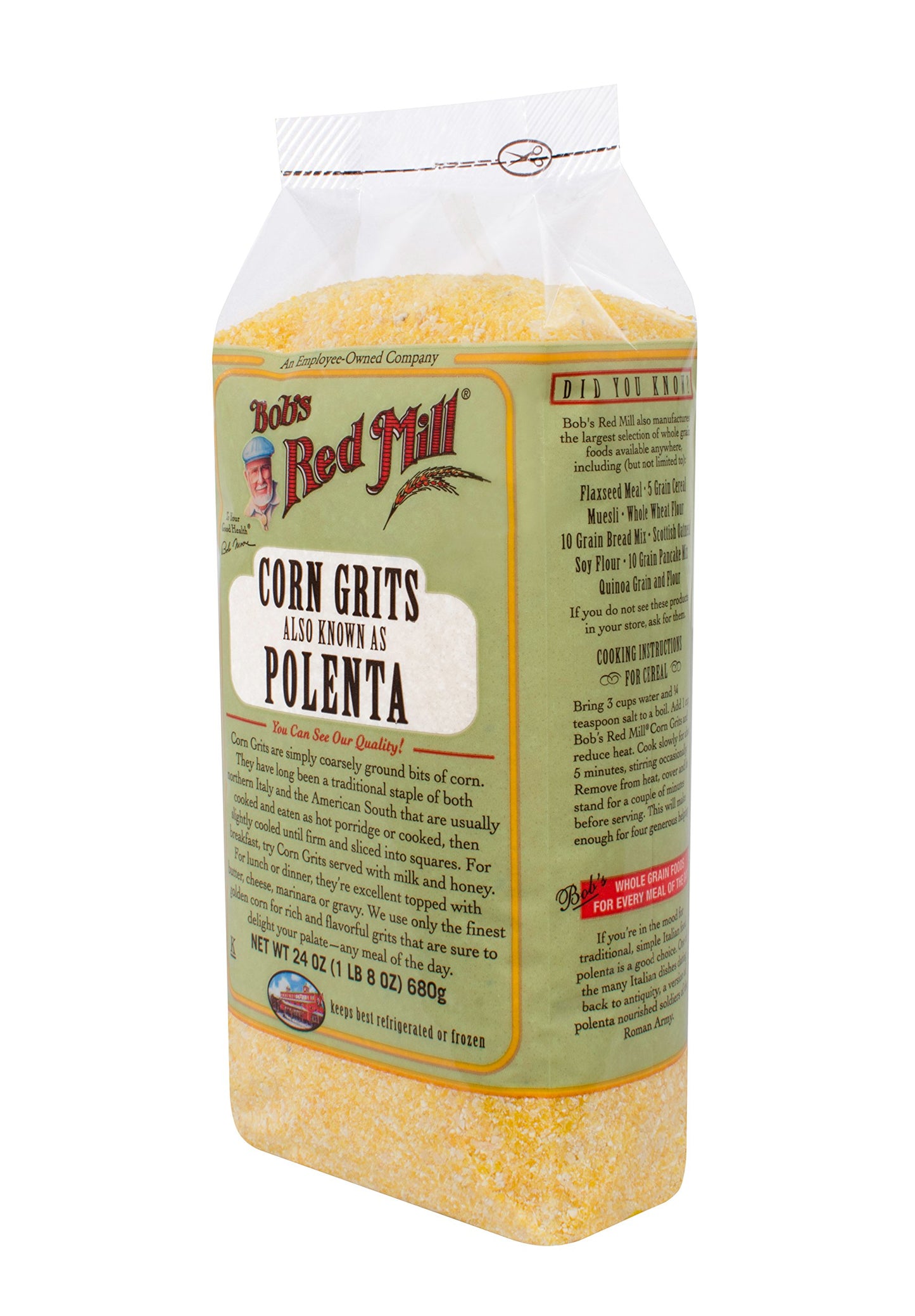 Bobs Red Mill, Cooking Grits, 24 oz