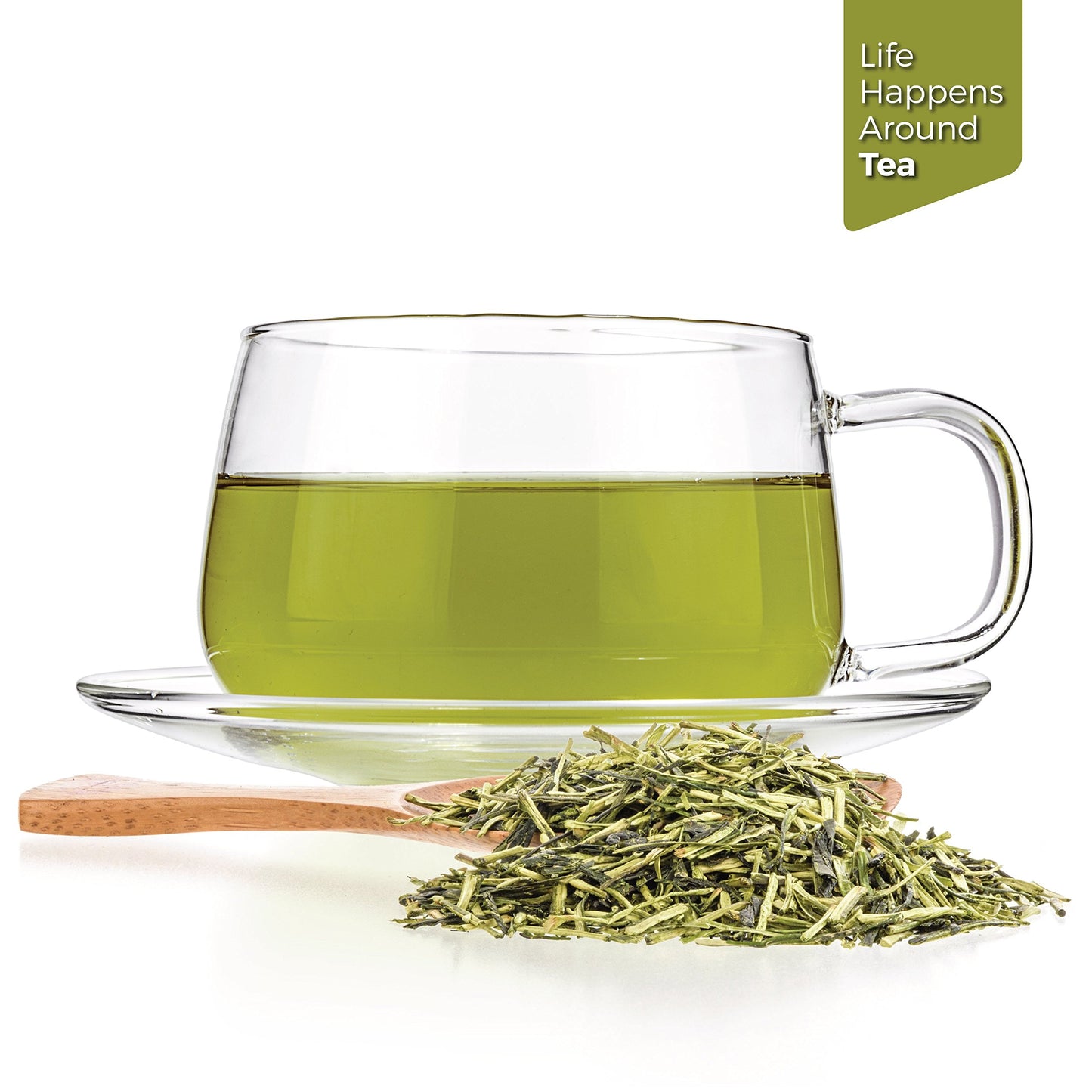 Tealyra Premium Kukicha Twig Kabuse Green Tea - Loose Leaf - Mild Nutty Flavor - 100g (3.52 Ounce)