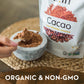 Zint Organic Cacao Powder (16 oz): Raw Non-Alkalized Chocolate With Powerful Antioxidants and Resveratrol