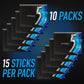 Mars, Inc 21265 Cobalt Gum, Individually Wrapped, 10/Bx, Peppermint