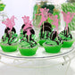 30 Pcs Fairy Cupcake Toppers Glitter Flower Angel Fairy Cupcake Picks Ballet Dancer Cake Decorations For Wedding Bridal Shower B