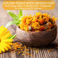 Cure Wid Pure Certified Organic Dried Calendula Flowers | 4 oz Resealable Pack Whole Organic Calendula Flowers for Skincare DIY Remedies & Herbal Tea | Vibrant Color & Aromatic Dried Marigold Flower