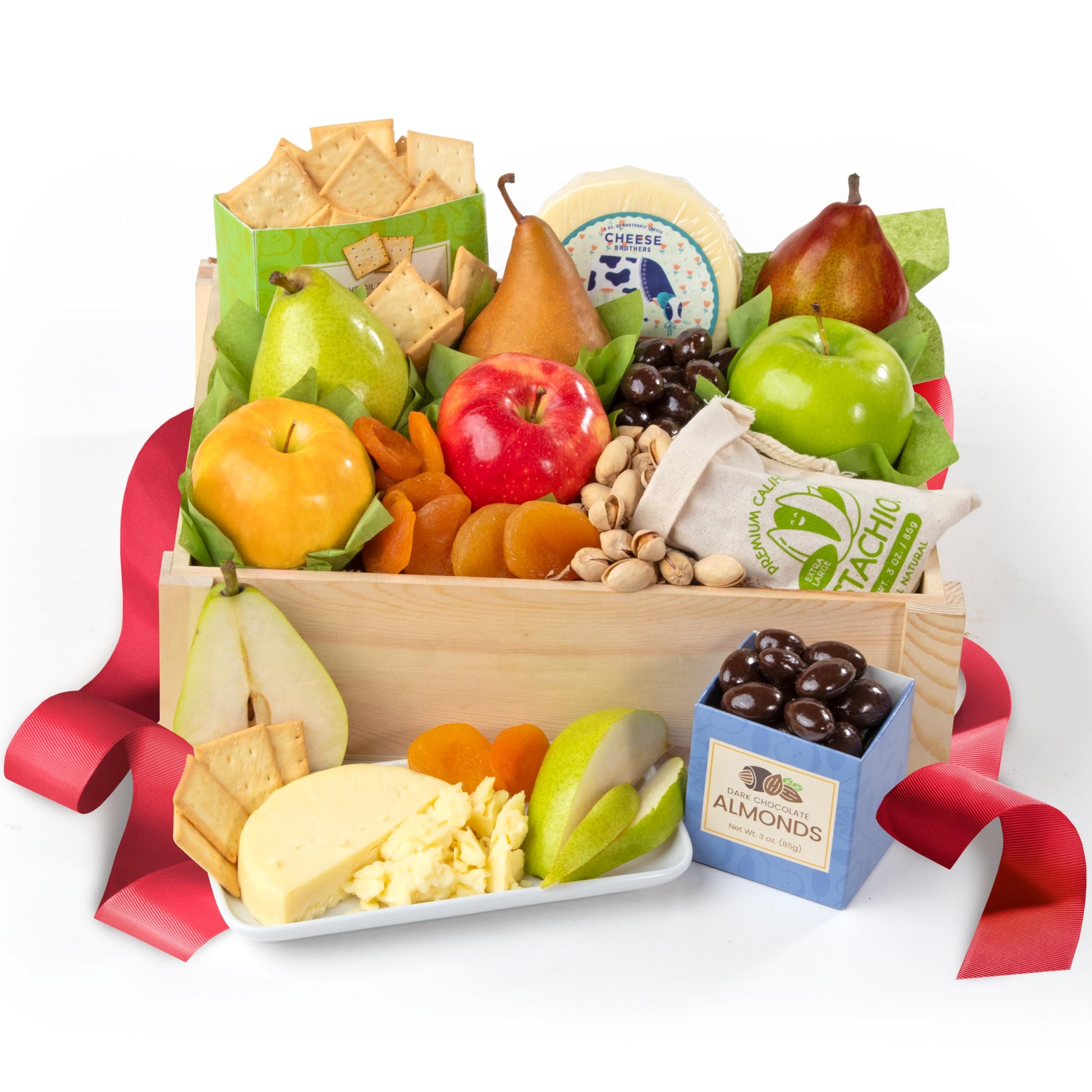 Simply Perfect Fresh & Snacks Gift Crate by Fruitfully
