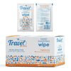 Hand Sanitizing Wipes Travel Size By Travel Wipes - Hand Sanitizer Wipes Individually Wrapped With Moisturizer And Fragrance-Fre
