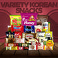 Dagaon Korean Snack Box 30 Count - Assorted Chips, Biscuits, Cookies & Candies - Perfect Gift for Any Occasion
