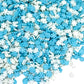 Snowflake Crystals Sanding Sugar | Sprinkles | Snowflake Sprinkles | Blue Sugar | Blue Sprinkles | Cookie Sprinkles | Manvscakes