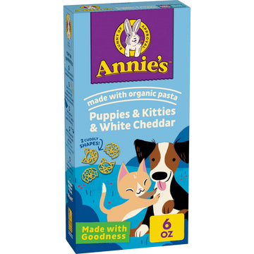 Annie’s White Cheddar Macaroni and Cheese Dinner with Organic Pasta, 6 Ounce