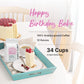 Couples Coffee Ground Coffee | Happy Birthday Babe | Birthday Cake Flavored Coffee