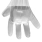 Kingseal 2000 Count Poly Elbow Length Disposable Gloves, 21 Inches From Fingertip To Cuff, Embossed Finish For Better Grip, Osfm - 20 Packs X 100
