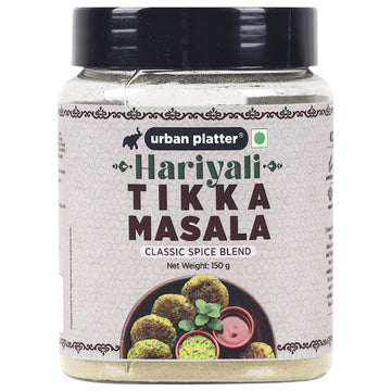 Urban Platter Hariyali Tikka Masala 150G  5Oz All Natural Premium Quality & Flavourful]