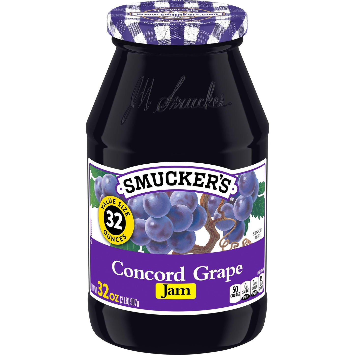 Smuckers Concord Grape Jam, 32 Ounces