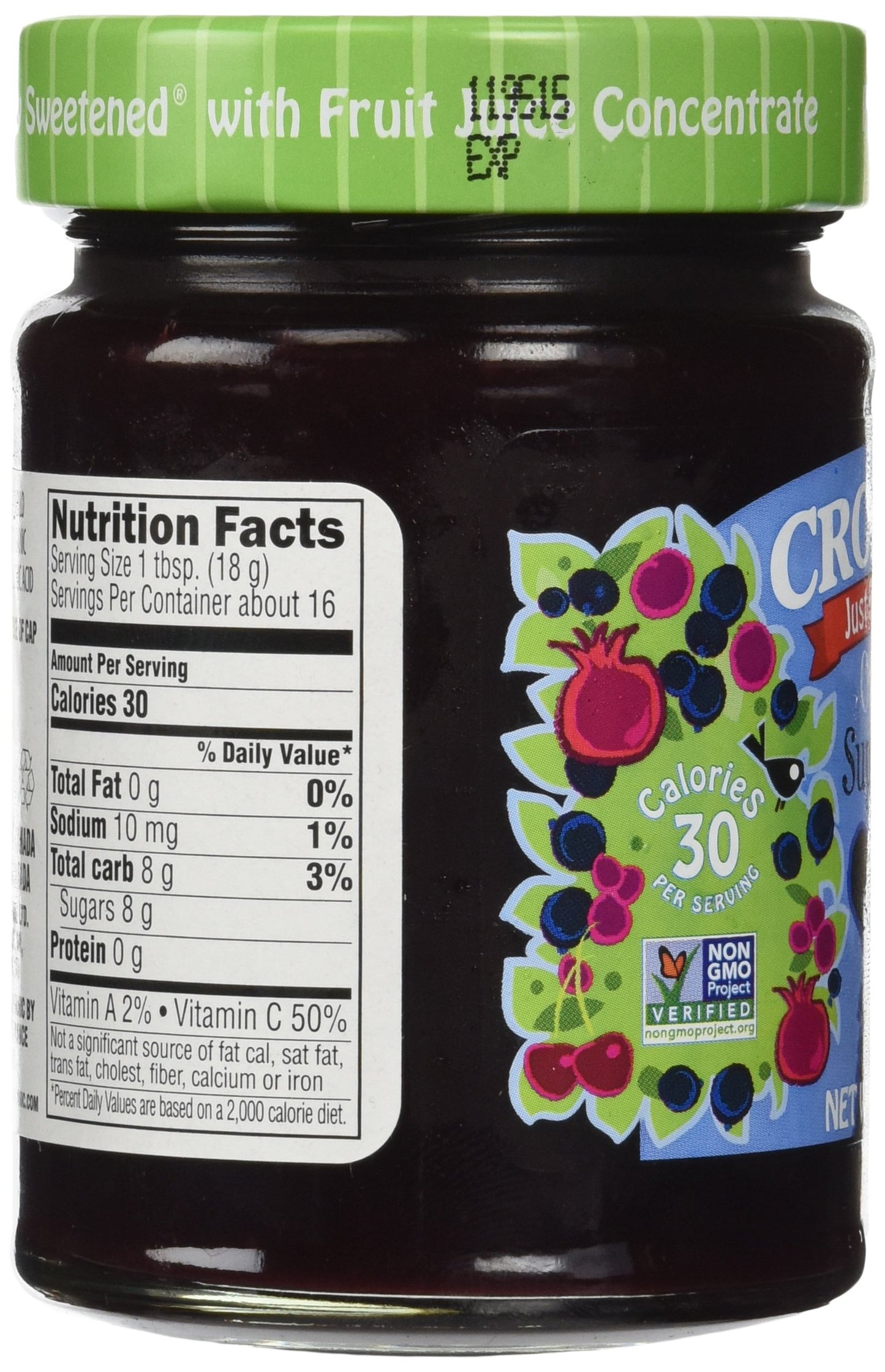 Crofters Organic Superfruit Just Fruit Spread, 10 oz