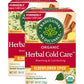Traditional Medicinals Organic Herbal Cold Care Elderflower Spice Herbal Tea, Warm & Comforting Seasonal Wellness, (Pack of 2) - 32 Tea Bags Total