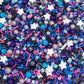Galaxy Sprinkles | 8 Ounces | Star Sprinkles | Jimmies | Manvscakes