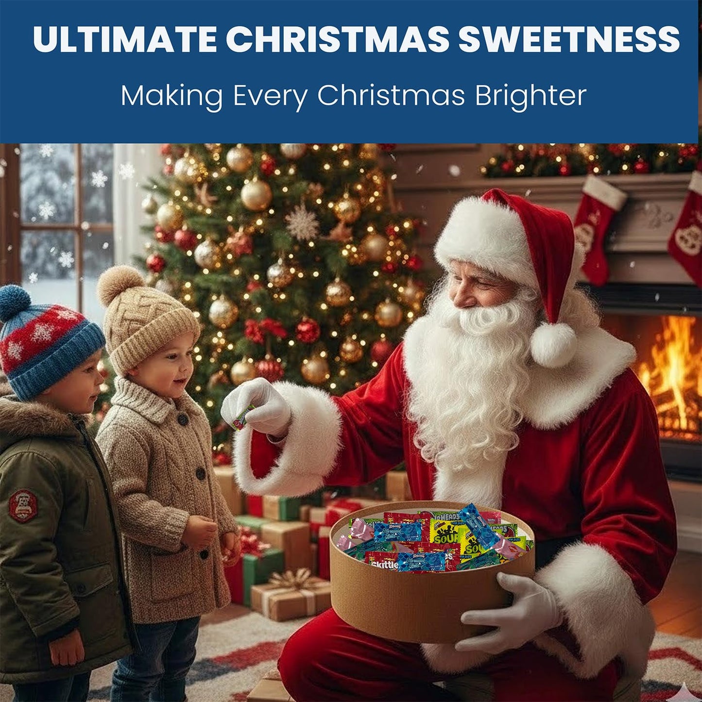 Bulk Candy Individually Wrapped - 5 Pounds candy variety pack  Big Bulk Candies for Pinatas  Gifting  Christmas  Hollidays  Birthdays  Offices  Gift