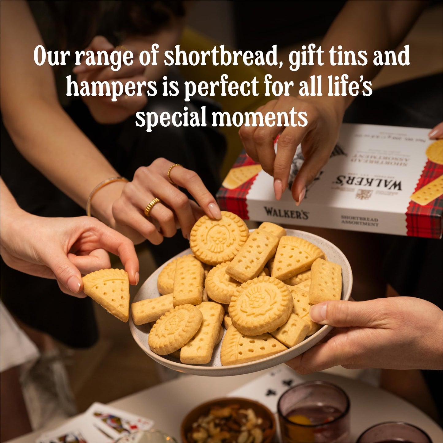 Walkers Shortbread Festive Shapes (12.3 Ounce Box), Traditional Pure Butter Shortbread Cookies From The Scottish Highlands, Qual