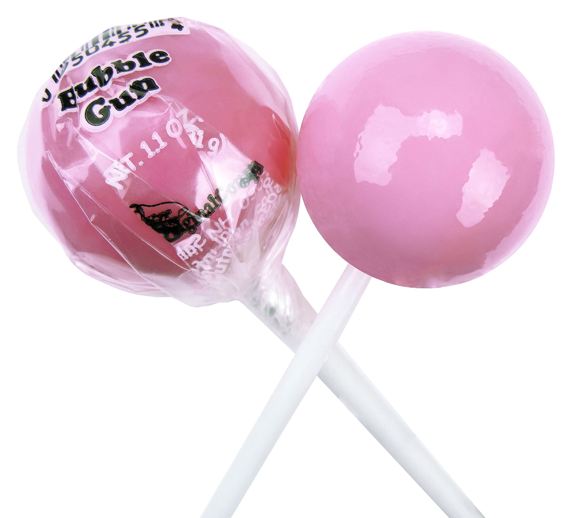 Original Gourmet Lollipops, Bubble Gum, 1.1 Ounce, Pack of 30, Pink