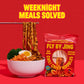 FLYBYJING Chili Crisp Noodles - Sun-Dried  Wavy Asian Instant Noodles Tossed in Sichuan Chili Crisp Sauce - Ready in 6 Minutes - Vegan  High Protein  No MSG  4.02 oz (Pack of 6)