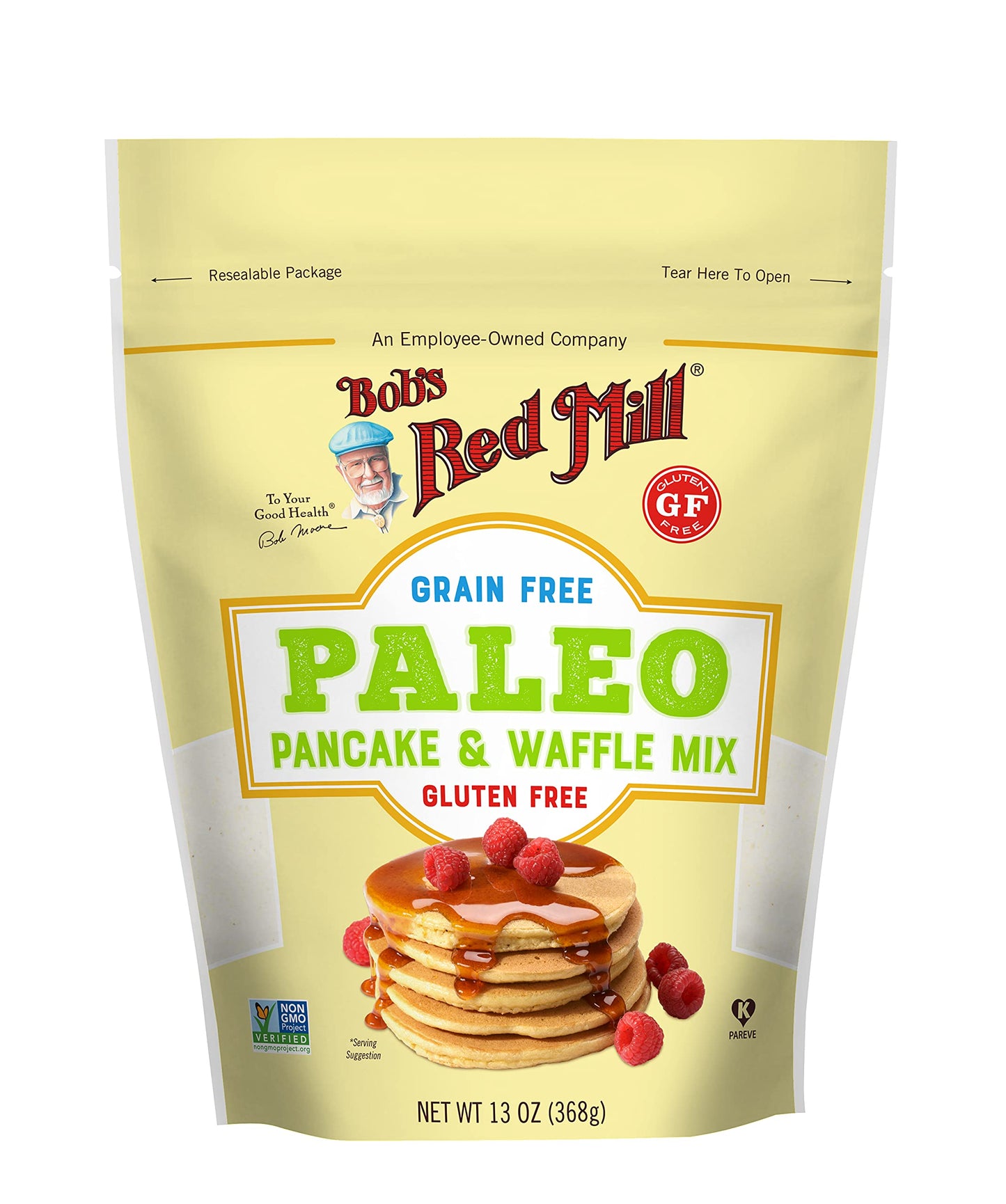 Bob'S Red Mill Paleo Pancake, 13Oz (Pack Of 4) - Non Gmo, Paleo Friendly, Kosher