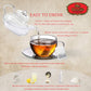Number One Original Thai Tea Mix Chatramue Thai Tea For Boba Tea, Hot Tea, Iced Tea (Red Label 50 Tea Bags)