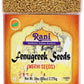 Rani Fenugreek (Methi) Seeds Whole 80oz (5lbs) 2.27kg Bulk PET Jar, Trigonella foenum graecum ~ All Natural | Vegan | Gluten Fri