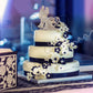 Mr And Mrs Cake Topper Rhinestone Crystal Metal Love Wedding Cake Topper Funny Bride And Groom, Gold