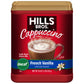 Hills Bros Decaf French Vanilla Cappuccino Mix, 16 Ounce, Easy to Use, No Caffeine