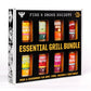 Fire & Smoke Society Essential Grill Variety Pack - BBQ Rubs & Seasonings, 6 oz (Pack of 8)