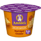 Annies Real Aged Cheddar Microwave Mac & Cheese, Organic Pasta, 8 Cups, 2.01 OZ Each