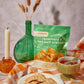 Unbothered Foods Rosemary & Sea Salt Sourdough Crackers - Gut-Friendly & Easy to Digest, Non-GMO, No Added Sugar, Nut-Free, Perf