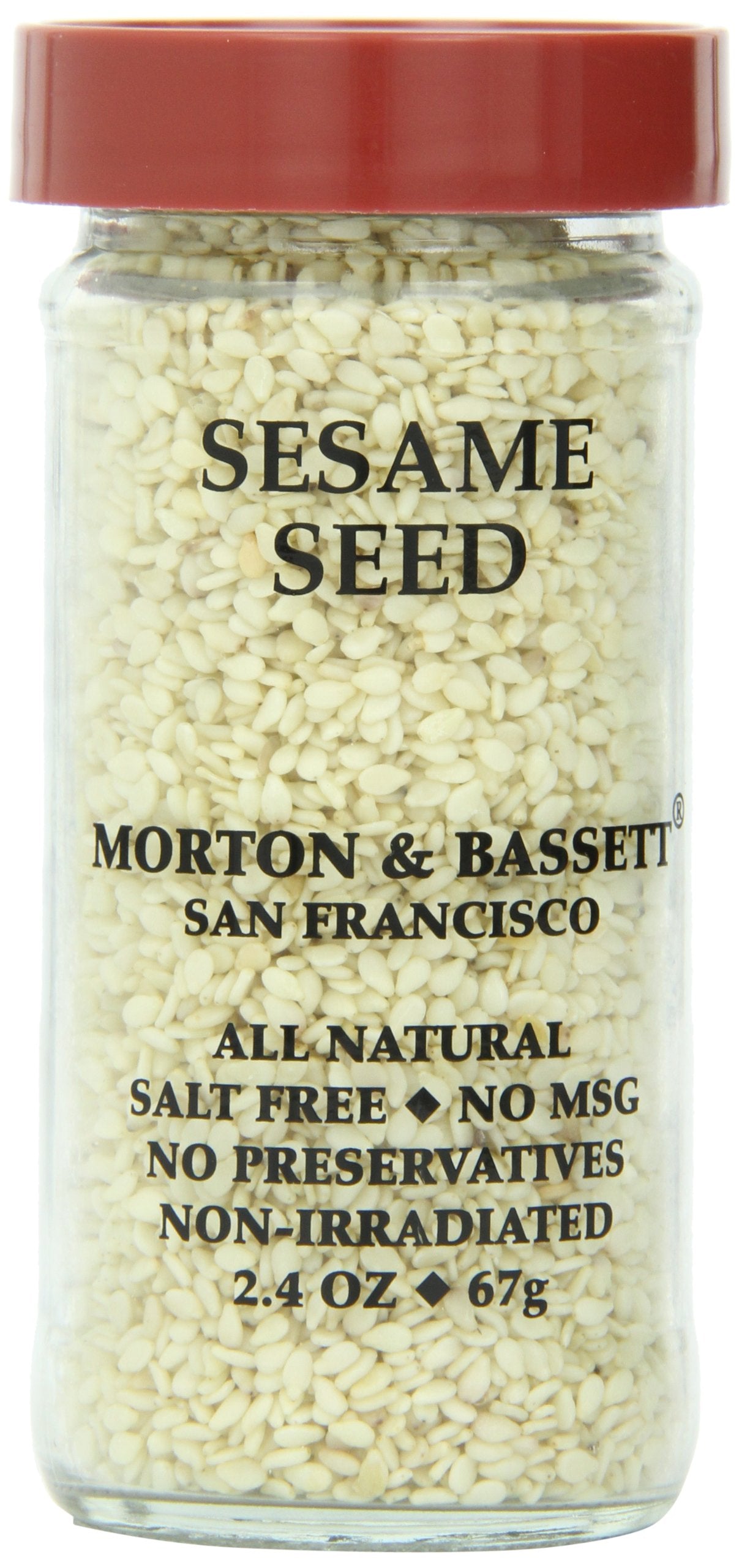 Morton & Basset Spices, Sesame Seed, 2.4 Ounce (Pack of 3)