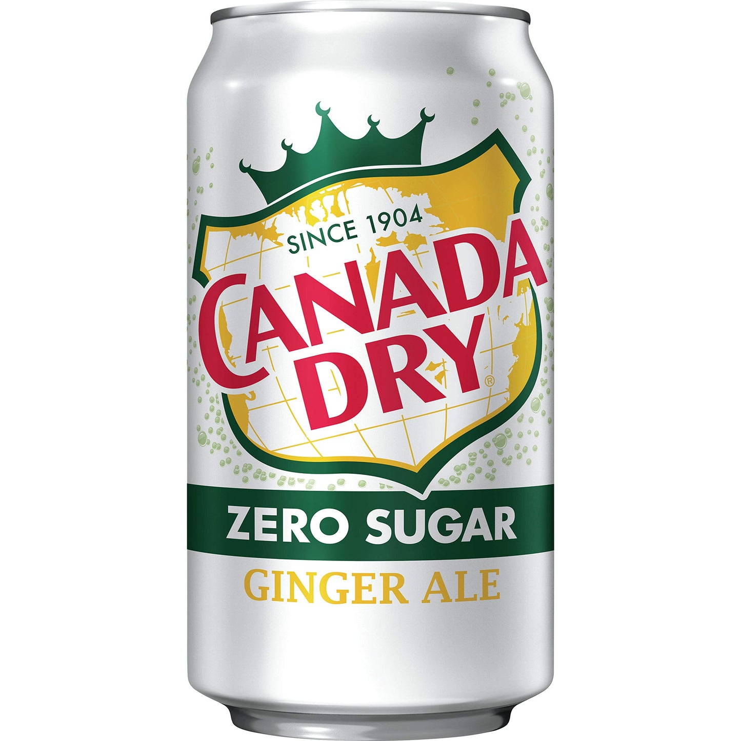 Canada Dry Zero Sugar Ginger Ale Soda, 12 fl oz cans, 12 pack, Model 078000148169
