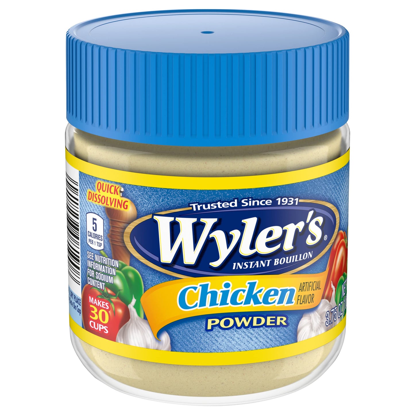 Wyler'S Instant Bouillon Chicken Flavored Powder (3.75 Oz Jar)