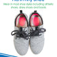 Vivesole Gel Heel Cups For Pain, Plantar Fasciitis (Pair) - Silicone Insert Pads For Relief, Heel Spurs, Shoes, Achilles Treatme