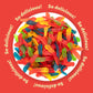 Gummy Worms | 2 Pound Bag | Gummy Candy Made with Real Fruit Juice | Chewy Candy in Assorted Fruit Flavors | Gummies for Buffets  Party Favors and Goody Bags