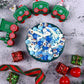 Christmas Sprinkles Holiday Snowflake Sprinkles For Cake Decorating Edible Blue White Sprinkles Snowman Frozen Sprinkle Pearls S