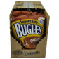 Bugles Corn Snacks, Caramel, 3.5 Oz (Pack Of 7)