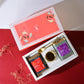 Luxmi Estates Loose Leaves Sleep Tea Gift Box - 1Pcs Valerian Dream, 1Pcs Vanilla Spice Chai, 1Pcs Bucket Infuser & 1Pcs Spoon