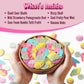 Bubs Swedish Candy Mix - Authentic Sweet and Sour Swedish Gummies - 1 Pound of Godis From Sweden - Big Ovals, Dizzy Skulls, Tutt