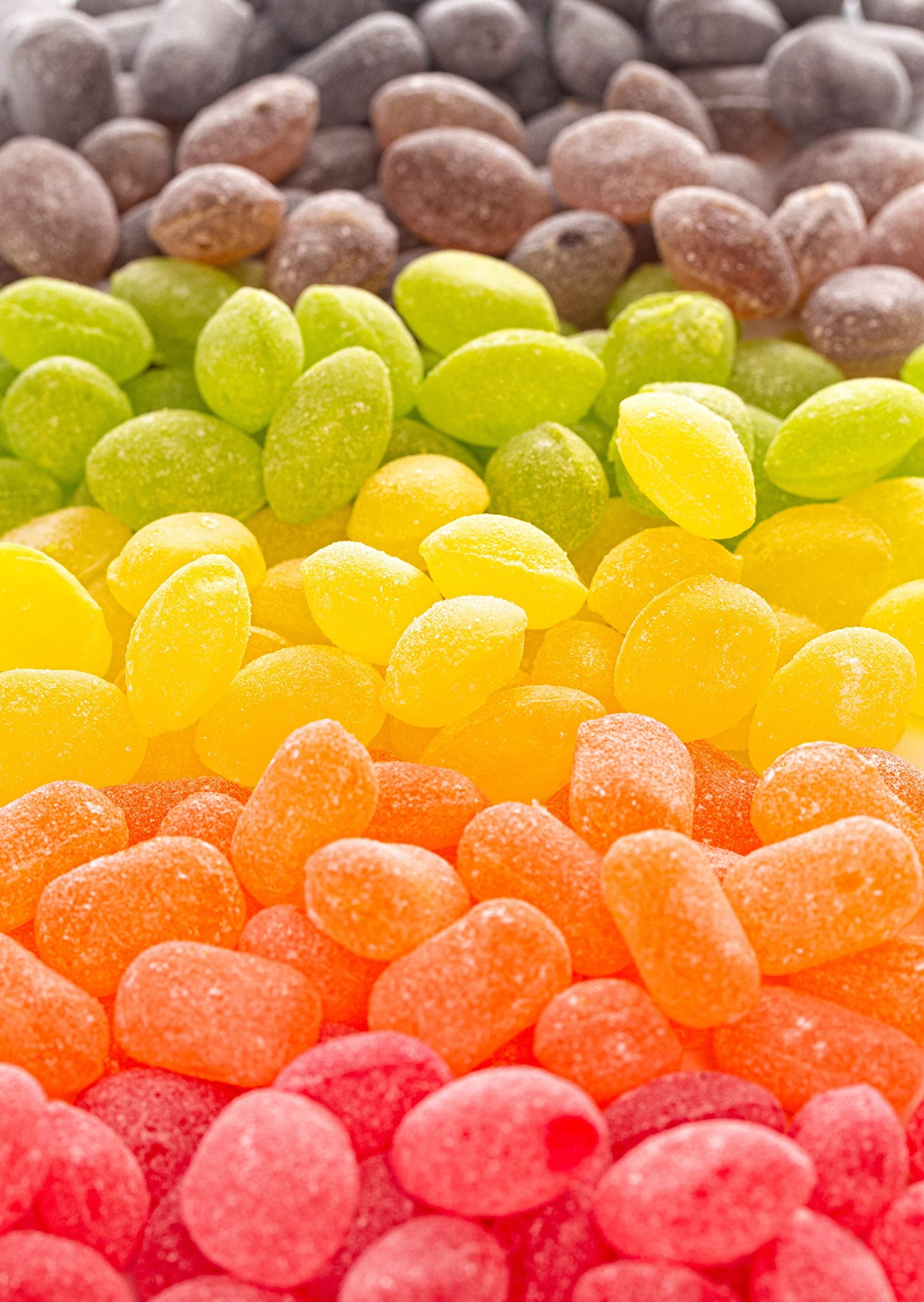 Sweetgourmet Natural Sanded Lemon Drops | Old-Fashioned Hard Candy Bulk | 2 Pounds