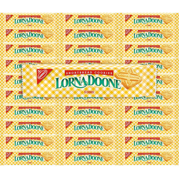 Generic Shortbread Cookies - Individually Wrapped Buttery Snack - Small Size - Perfect for Breakfast, Tea, Coffee, School, Office, or Gift Baskets