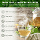 FRESHDRINKUS Lemon Balm Leaf Tea Bags, 120 Count, 100% Natural, Caffeine-Free, Vegan, Herbal Tea