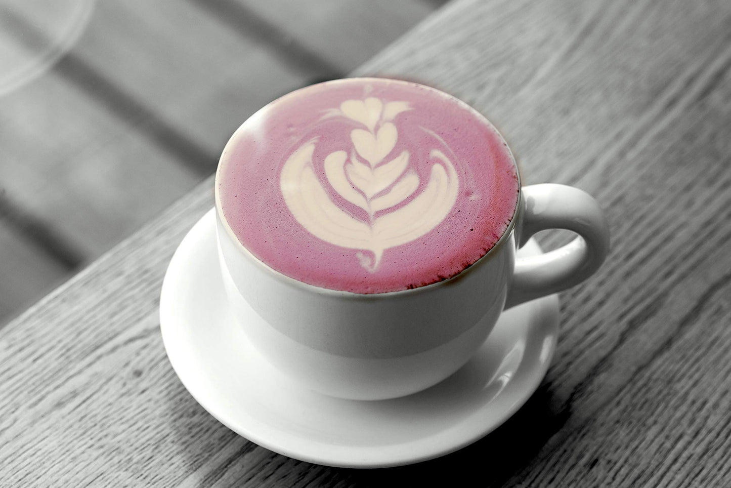 BE SAKU Ruby Cocoa Beetroot Latte Blend, Super Food Latte, 3oz Bag