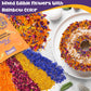 Fangkic Edible Flower Petal Blend - 4 Kinds (1.5 oz) for Cakes, Cocktails, Soap Making - Includes Rose, Cornflower, Osmanthus, Calendula