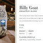 Lucky Goat Breakfast Blend Whole Bean Coffee, Medium Roast, Light Body, Low Acidity, 5 lb Bag, 100% Arabica
