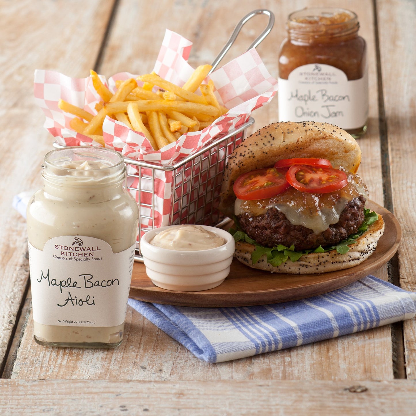 Stonewall Kitchen Maple Bacon Aioli, 10.25 oz, Off-White, Pack of 1