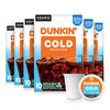 Dunkin Cold Coffee, 60 Keurig K-Cup Pods