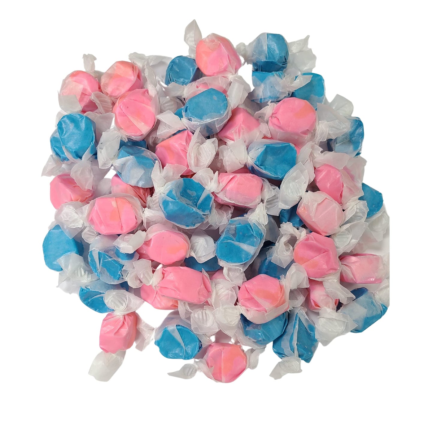 Fairtime Adams & Brooks Taffy Gender Reveal Candy, Gender Reveal Taffy Pink and Blue Candy for Candy Buffets, Bulk Candy, Pinata