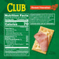 Club Crackers, Lunch Snacks, Snack Crackers, Sweet Hawaiian, 13.7oz Box (1 Box)