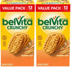 belVita Golden Oat Breakfast Biscuits, Value Pack, 24 Packs (4 Biscuits Per Pack)